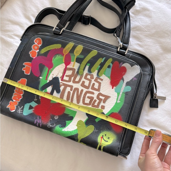 LAPTOP / work bag - GENUINE LEATHER - Picture 9 of 11